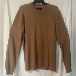 Banana Republic Men's Tan Crewneck Sweater